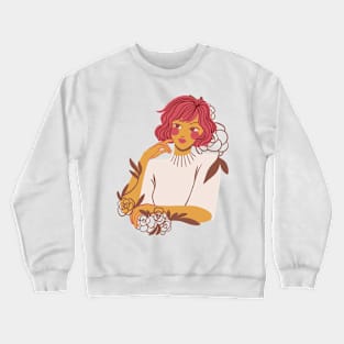 Flower Girl 2 Fall Crewneck Sweatshirt